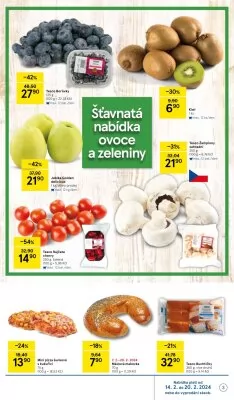 akční leták Tesco 14.2.2024-20.2.2024