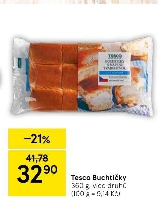 Buchtičky české Tesco