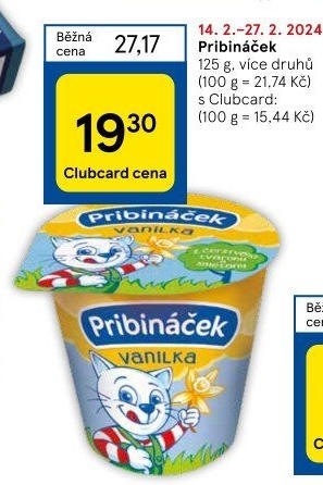 Dezert Pribináček