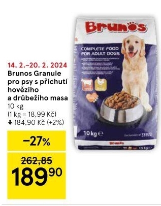 Granule pro psy Brunos