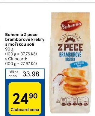 Krekry Z pece Bohemia Chips