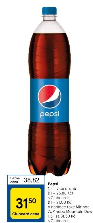 Limonáda Pepsi