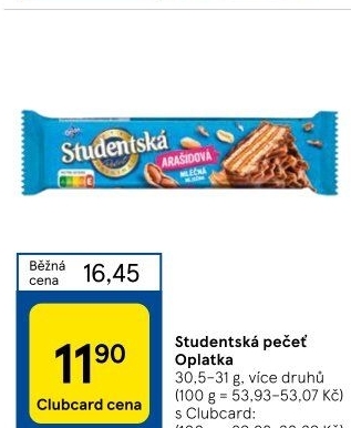 Oplatka Studentská pečeť Orion
