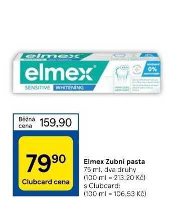 Pasty na zuby Elmex