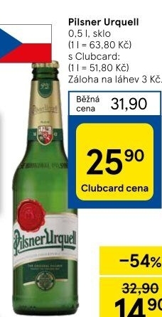 Pivo Pilsner Urquell