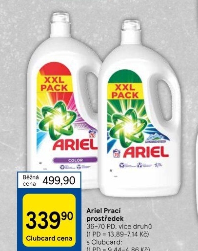 Prací prostředky Ariel