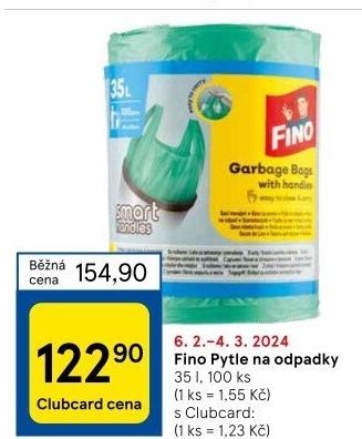 Pytle na odpadky 35 l Fino