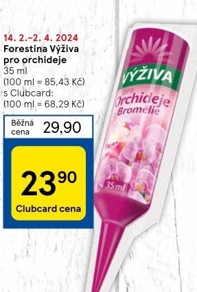 Výživa pro orchideje Forestina