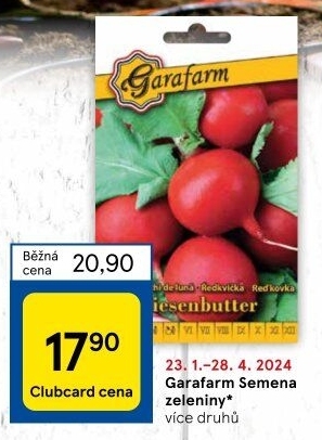 Zahradní osivo Garafarm