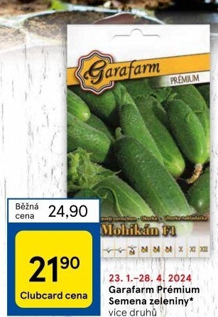 Zahradní osivo Premium Garafarm