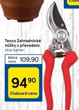Zahradnické nůžky Tesco