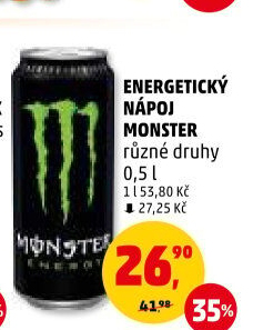 Energetický nápoj Monster Energy