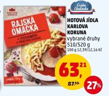 Hotová jídla Karlova Koruna