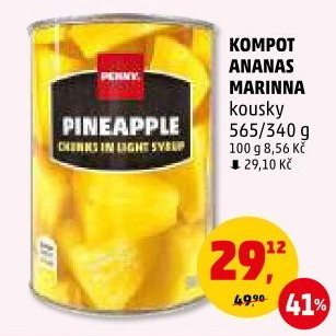 Kompot ananas Marinna