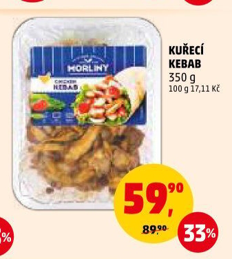 Kuřecí kebab Morliny
