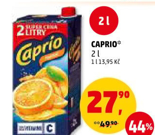 Nápoj Caprio