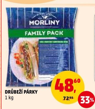 Párky drůbeží Morliny