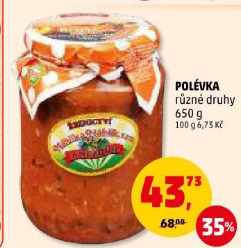 Polévky Řeznictví Kněždub Náhlík&amp