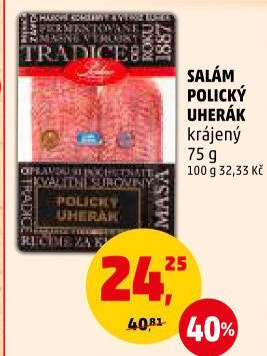 Salám Uherák polický Pejskar