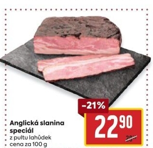 Anglická slanina speciál