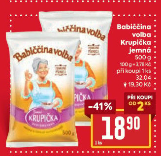 Krupička Babiččina volba