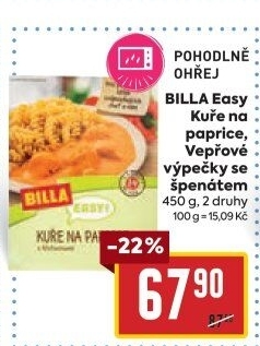 Kuře na paprice Easy Billa