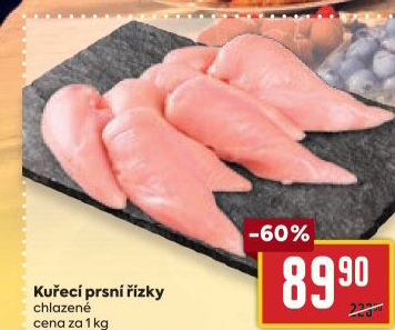 Kuřecí prsní řízky