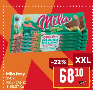 Oplatky Mila Sedita