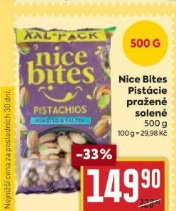 Pistácie pražené Nice Bites