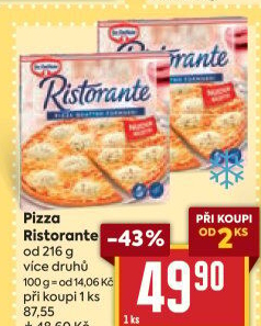 Pizza mražená Ristorante Dr. Oetker