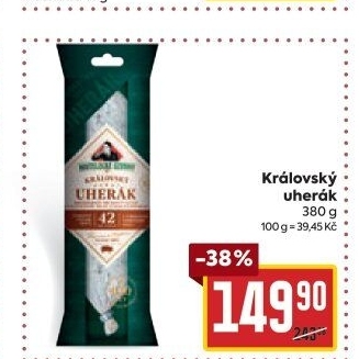 Salám Uherák královský Kostelecké uzeniny
