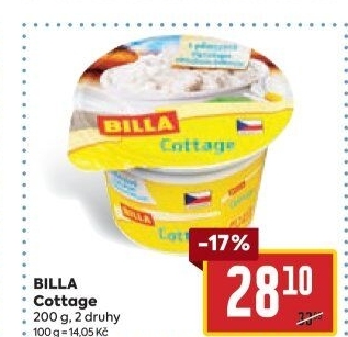 Sýr Cottage Billa