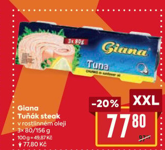 Tuňák v oleji Giana