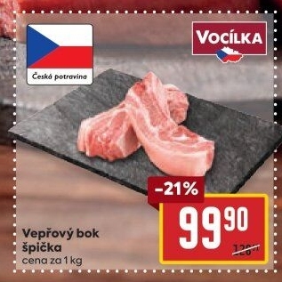 Vepřový bok špička Vocílka