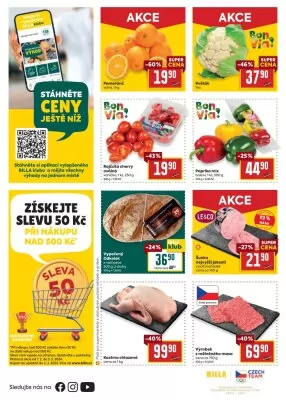 akční leták BILLA 14.2.2024-20.2.2024