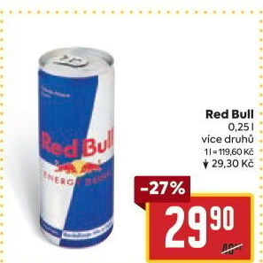 Energetický nápoj Red Bull