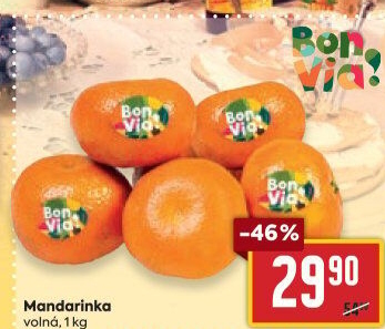 Mandarinky Billa Bonvia