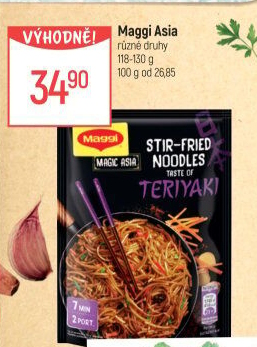 Jídla instantní Asia Maggi