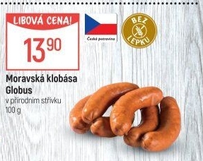 Moravská klobása Globus