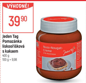Pomazánka lískooříšková Jeden Tag