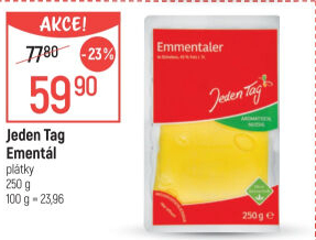 Sýr Ementál Jeden Tag