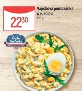 Vajíčková pomazánka s rukolou Globus