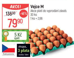 Vejce M