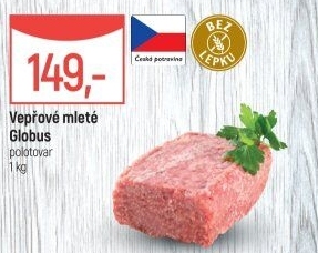 Vepřové mleté maso Globus