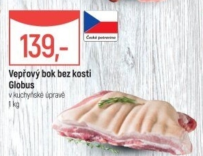 Vepřový bok bez kosti Globus