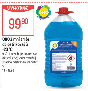 Směs do ostřikovačů zimní OHO