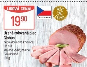 Uzená rolovaná plec Globus