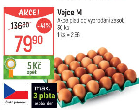 Vejce M