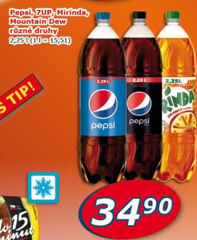 Limonáda Pepsi