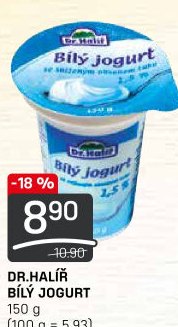 Bílý jogurt Dr.Halíř